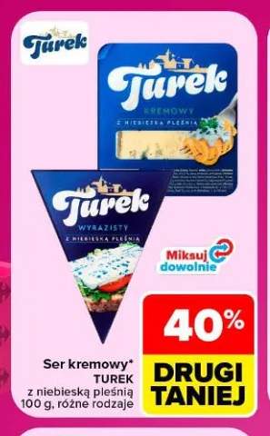 Ser kremowy Turek z niebieską pleśnią +1 wariant
