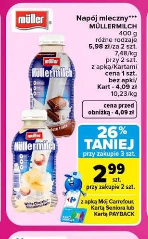 Napój mleczny Müllermilch