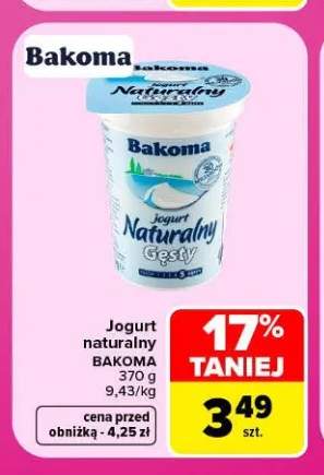Jogurt naturalny Bakoma