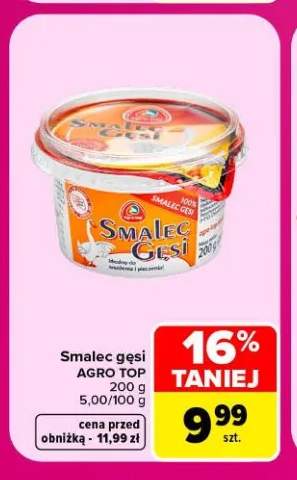 Smalec gęsi Agro Top