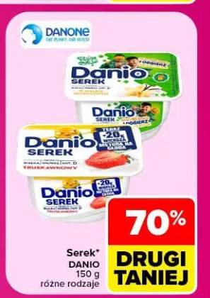 Serek Danio waniliowy Danone +2 warianty