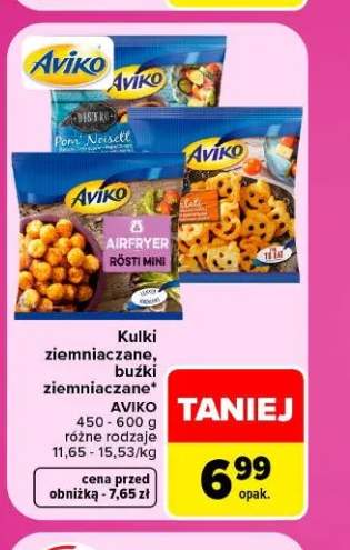 Kulki ziemniaczane Aviko +1 wariant