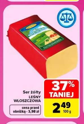 Ser żółty Leśny Włoszczowa