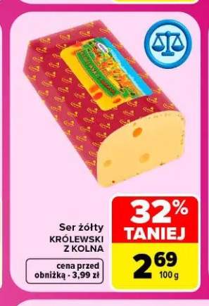 Ser żółty Królewski z Kolna