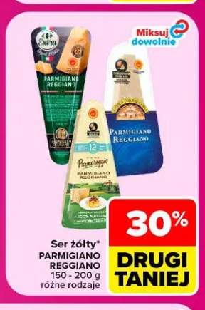 Ser żółty Parmigiano Reggiano Extra 22 Parmareggio +2 warianty