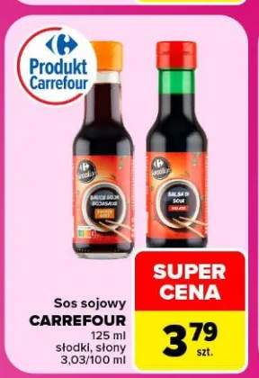 Sos sojowy słodki Carrefour +1 wariant