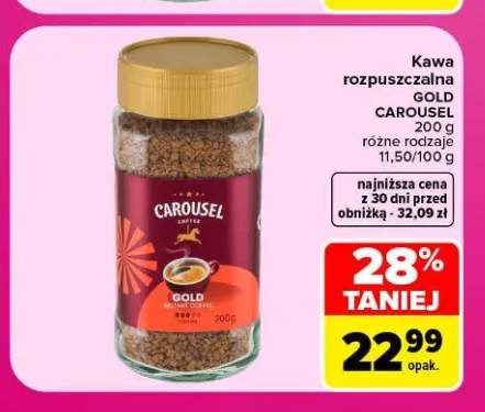 Kawa rozpuszczalna Gold Carousel
