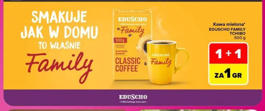 Kawa mielona Eduscho Family Tchibo