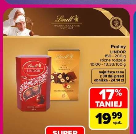 Praliny Lindor Lindt +1 wariant