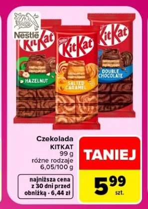 Czekolada KitKat Hazelnut +2 warianty
