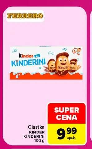 Ciastka Kinder Kinderini