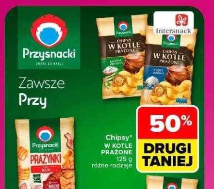 Chipsy w kotle prażone kwaśna śmietana Przysnacki +2 warianty