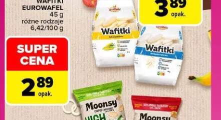 Pieczywo dietetyczne Wafitki kukurydziane Eurowafel +1 wariant