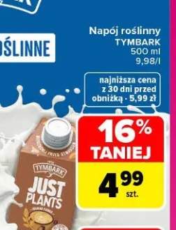 Napój roślinny Tymbark