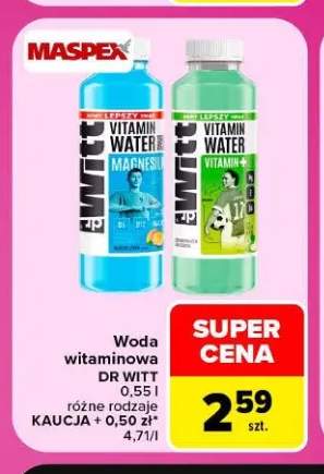 Woda witaminowa Dr Witt Magnesium +1 wariant