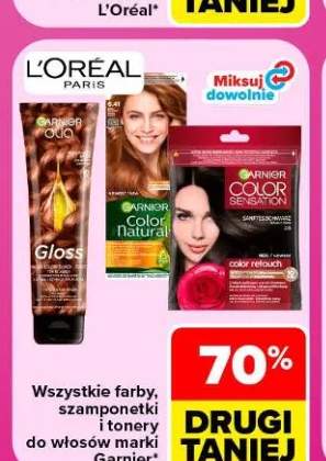 Farby, szamponetki i tonery do włosów marki Garnier +3 warianty