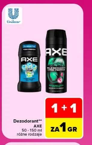 Dezodorant Axe Ice Chill +1 wariant