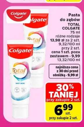 Pasta do zębów Total Colgate
