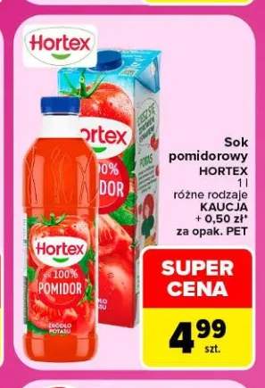 Sok pomidorowy Hortex