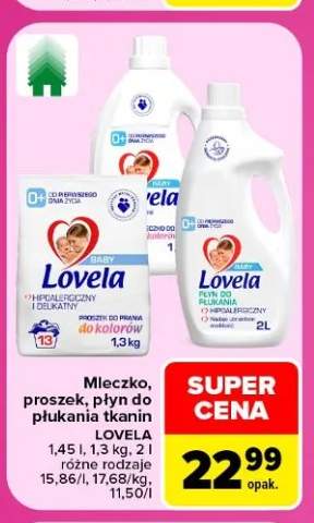 Mleczko do prania Lovela +2 warianty