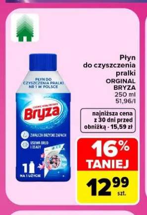 Płyn do czyszczenia pralki Orginal Bryza