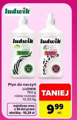 Płyn do naczyń Ludwik kwiat pomarańczy i limonka +1 wariant