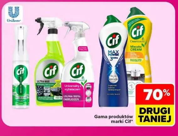 Gama produktów Cif