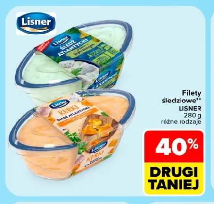 Filety śledziowe Lisner w sosie koperkowym