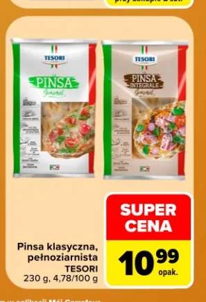 Pinsa klasyczna Tesori +1 wariant