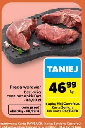 Pręga wołowa bez kości