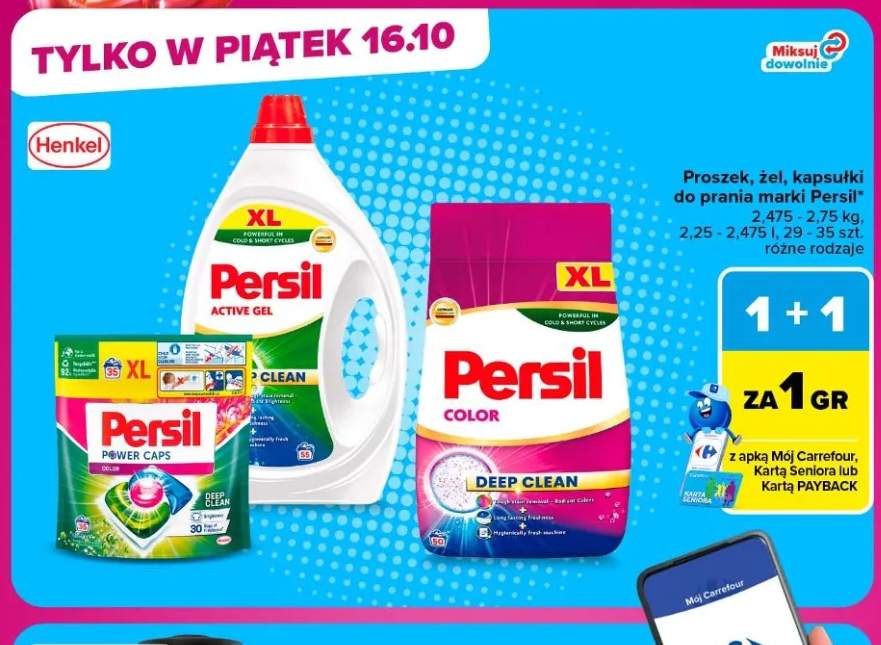 Kapsułki do prania Persil +2 warianty