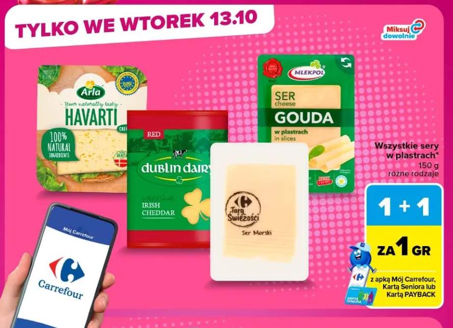 Ser morski w plastrach Targ Świeżości +4 warianty