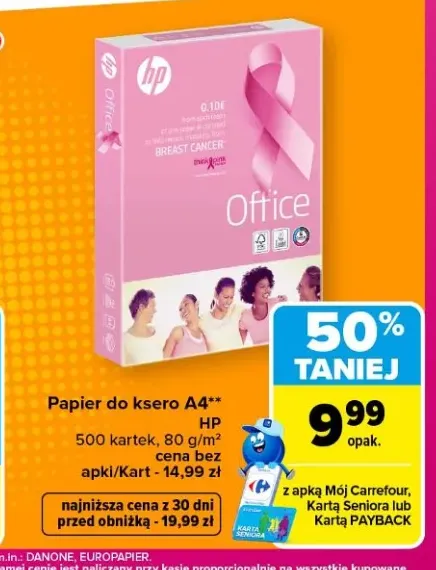 Papier do ksero A4 HP