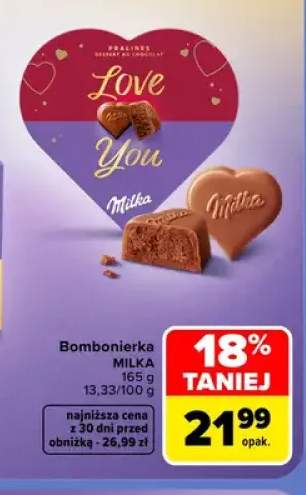 Bombonierka Milka