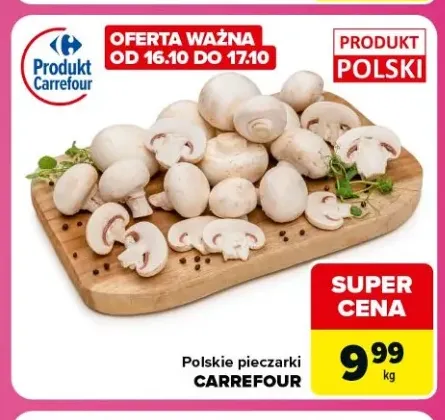 Pieczarki polskie Carrefour