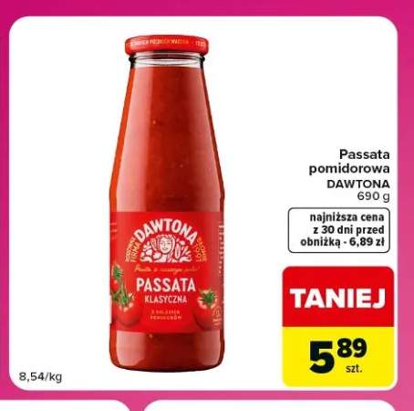 Passata pomidorowa Dawtona