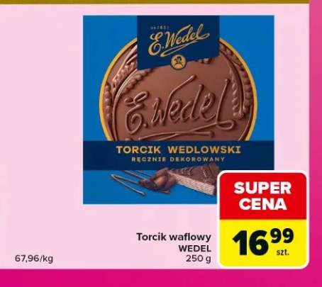 Torcik waflowy E.Wedel