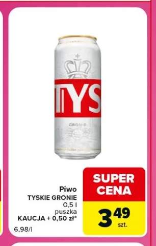 Piwo Tyskie Gronie