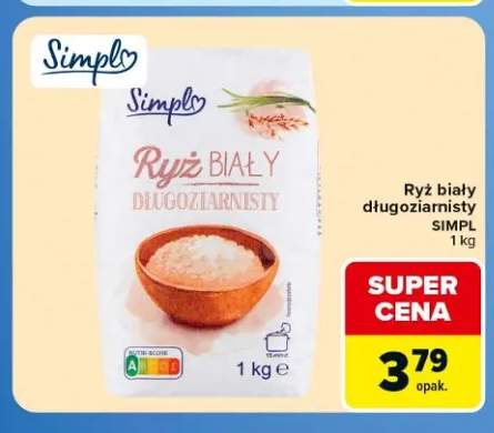 Ryż biały długoziarnisty Simpl