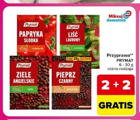 Przyprawa papryka słodka mielona Prymat +3 warianty