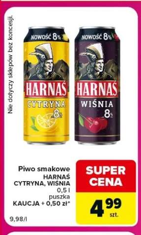 Piwo smakowe Harnaś wiśnia +1 wariant