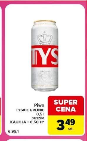 Piwo Tyskie Gronie
