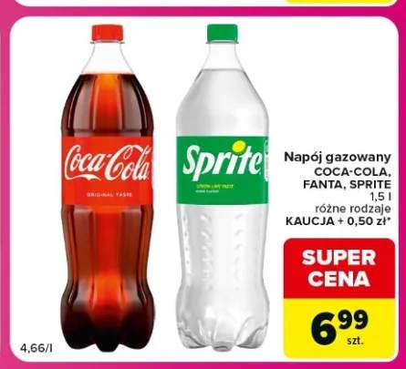 Napój gazowany Sprite +2 warianty