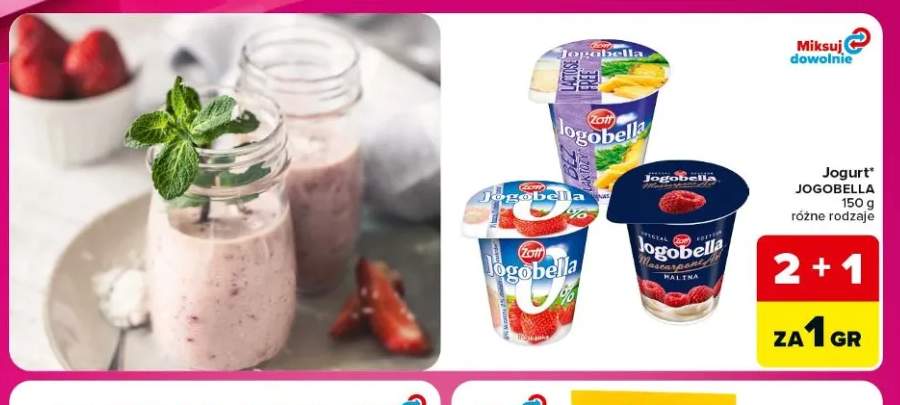Jogurt Jogobella 0% +4 warianty