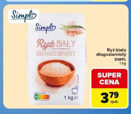 Ryż biały długoziarnisty Simpl