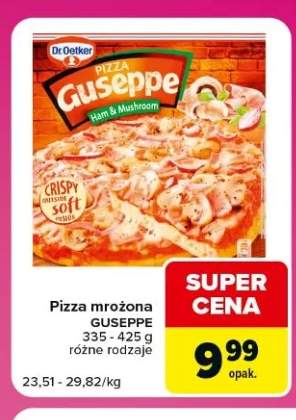 Pizza mrożona Guseppe