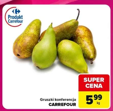 Gruszki konferencja Carrefour