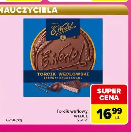 Torcik waflowy E.Wedel