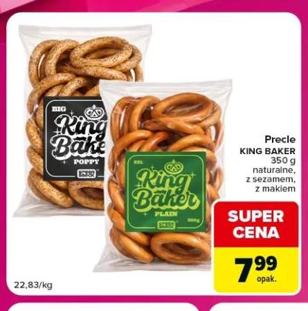 Precle King Baker z makiem +2 warianty