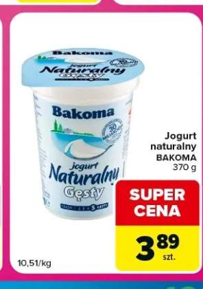 Jogurt naturalny Bakoma
